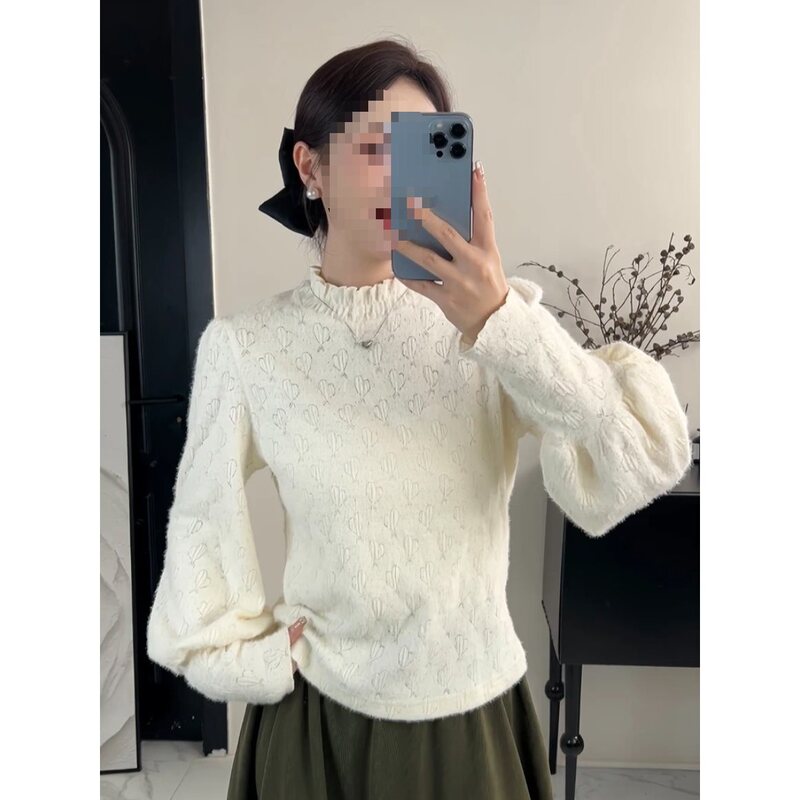 大きいサイズの太った女性のためのスリーピーススーツ、春のニットベスト、ニッチボトムシャツ、スカート|undefined
