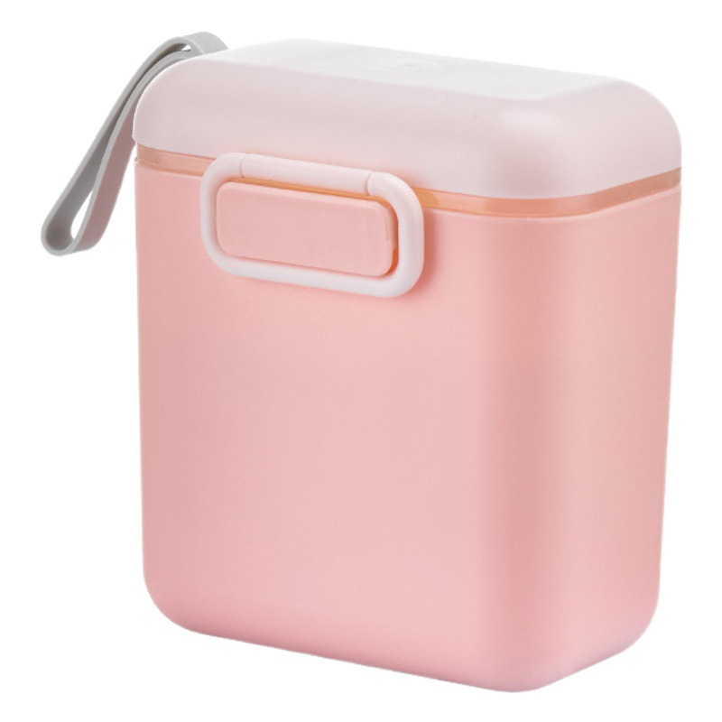 Caja de polvo de leche de bebé portátil fuera de arroz tanque de almacenamiento de polvo sellado a prueba de humedad caja de embalaje caja de suplemento alimenticio