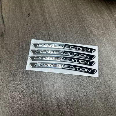 Car logo — Decoration Labeling Car Logo - standard-limitededition-silver-black