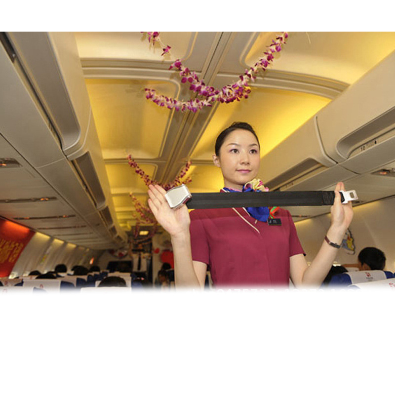Cross-Border Hot-Selling Aircraft Seatbelt Extension Strap, Adjustable Aircraft Buckle Extension Strap, Safety Belt