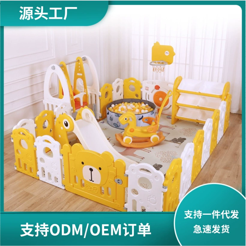 Загородка игры детей тигра пузыря Загородка пола малыша младенца Крытая домочадца ползать загородка безопасности младенца