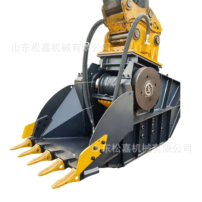 excavadora tamiz hidráulico triturador de piedra caliza triturador de tamizado tipo extrusión de alta frecuencia triturador de concreto de roca