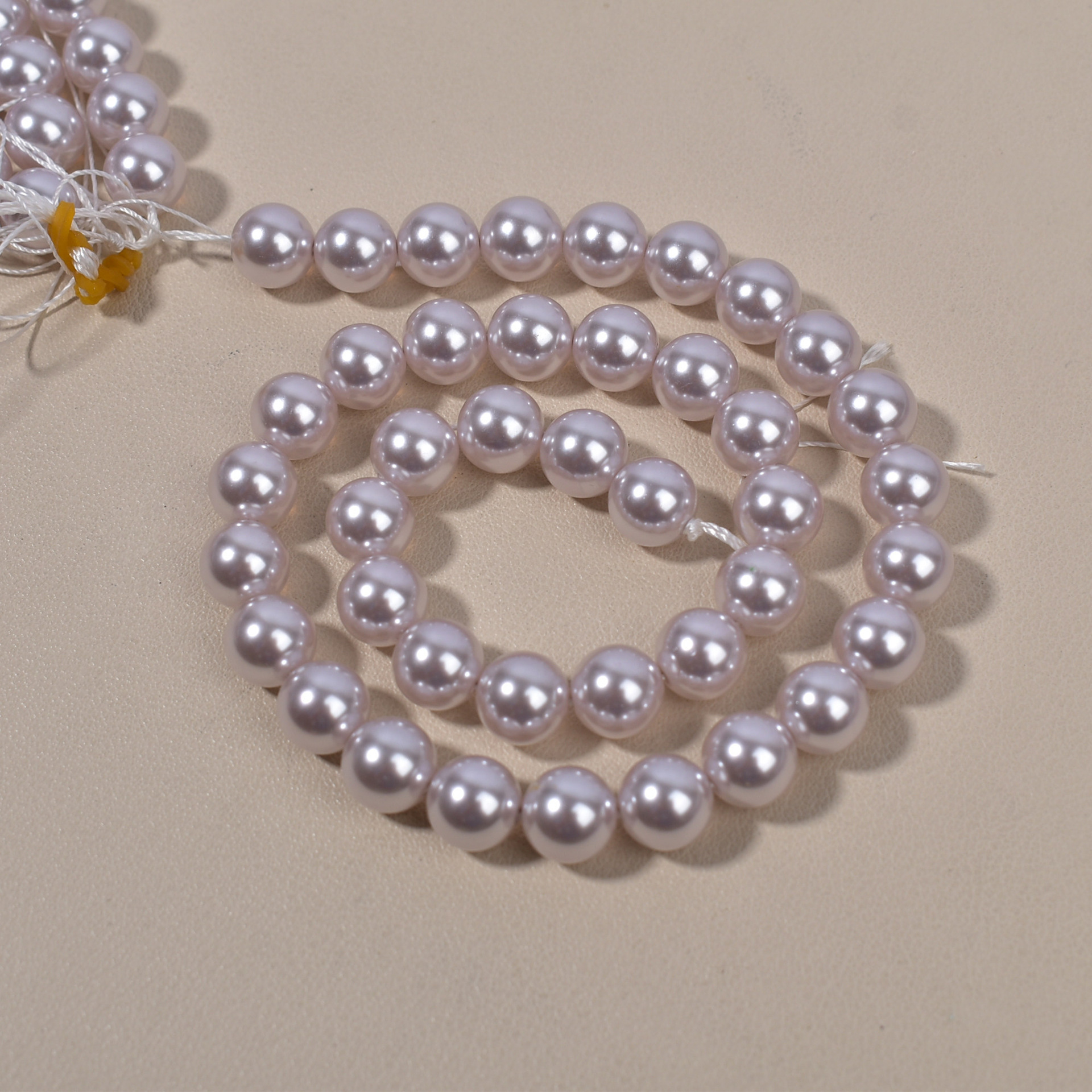 蝶貝模造真珠散珠DIYネックレス手作りジュエリーアクセサリー直穴カラフルパール原材料卸売ガラス