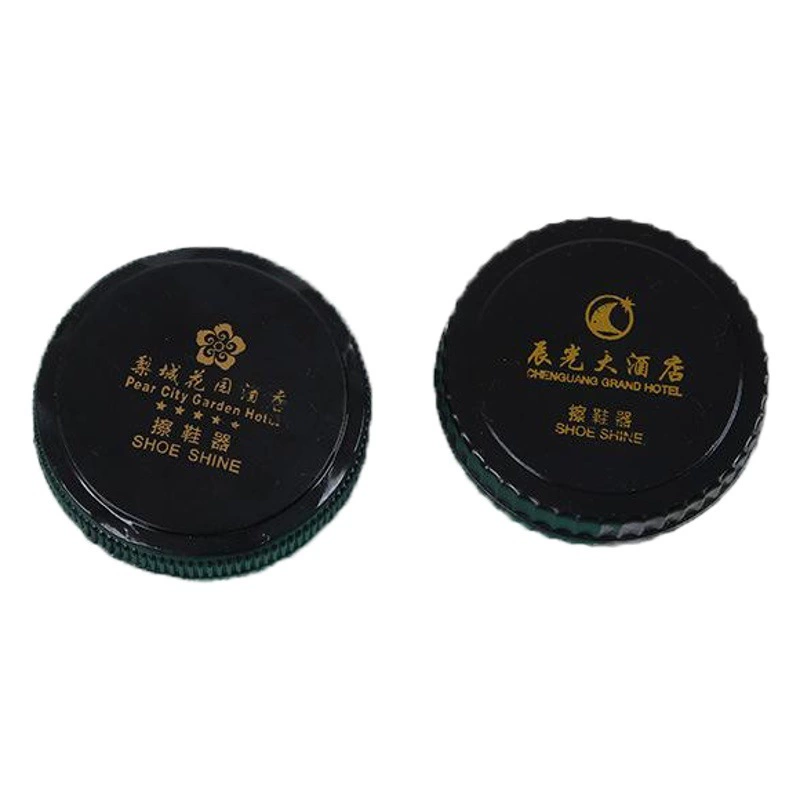 Отель одноразовые Чистка обуви круглый талии отель металла Чистка обуви алюминиевая губка Чистка обуви может быть оптом