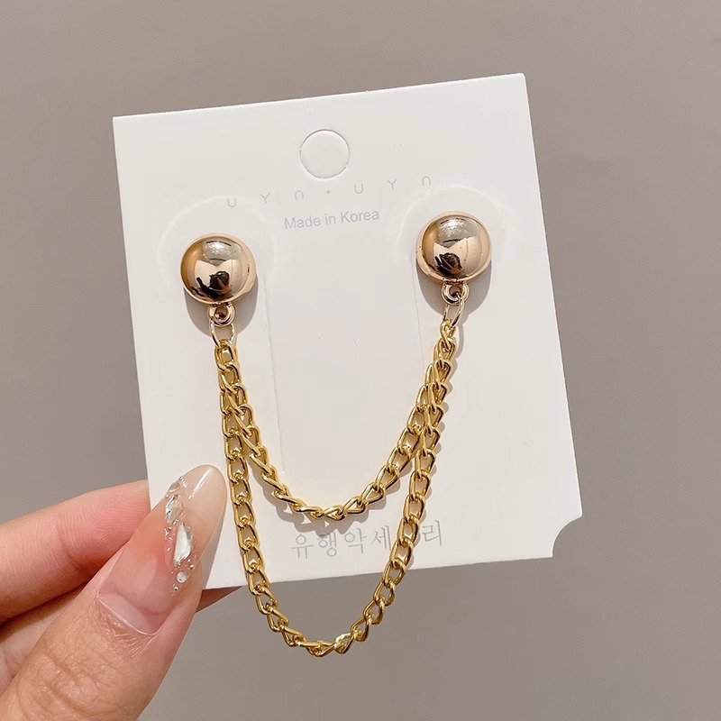 Broche de cintura para mujer falda apretada cintura artefacto pin fijo botón de botón anti-peregrino broche anti-peregrino