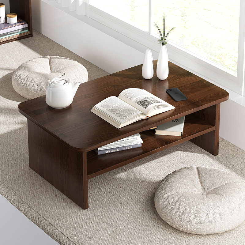 Coffee table Windows Table bedroom Japanese small-scale Kangzhuo household Simplicity Tatami tea table