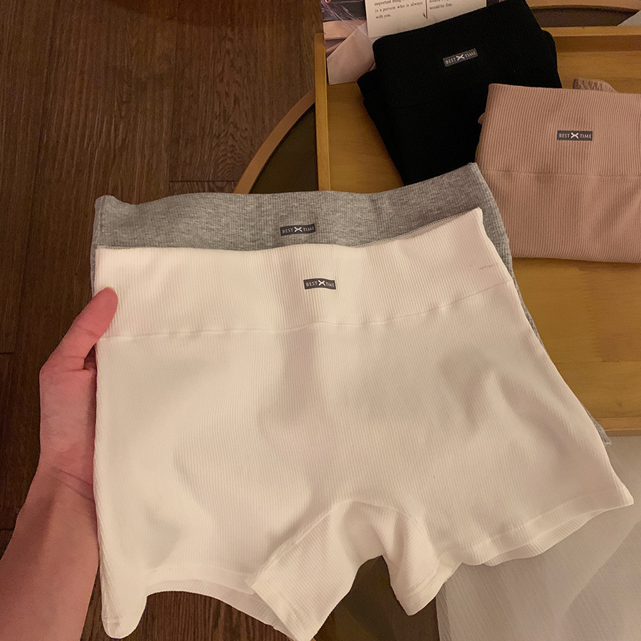 Nuevas leggings de rosca para reducir el abdomen y elevar las caderas tres puntos sin doblar los bordes de los pantalones de seguridad para las mujeres sin ropa interior 2 - en - 1