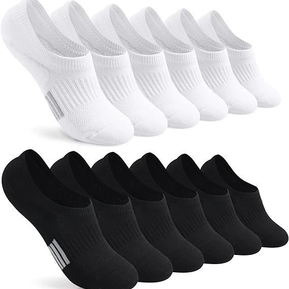 Amazon cross -border spot hot -selling summer large size simple ship socks invisible socks casual sports light mouth sock wholesale