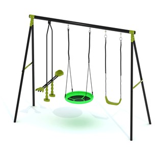 Children's Outdoor Play Swing Kindergarten Amusement Park Large Combination Swing Frame Courtyard Outdoor Household Swing Frame