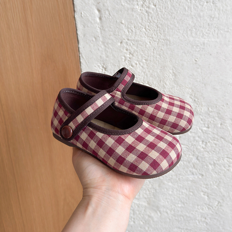 Niñas de moda retro marizhen zapatos de otoño 2026 nuevos zapatos casuales de velcro de malla suave para niños image 3