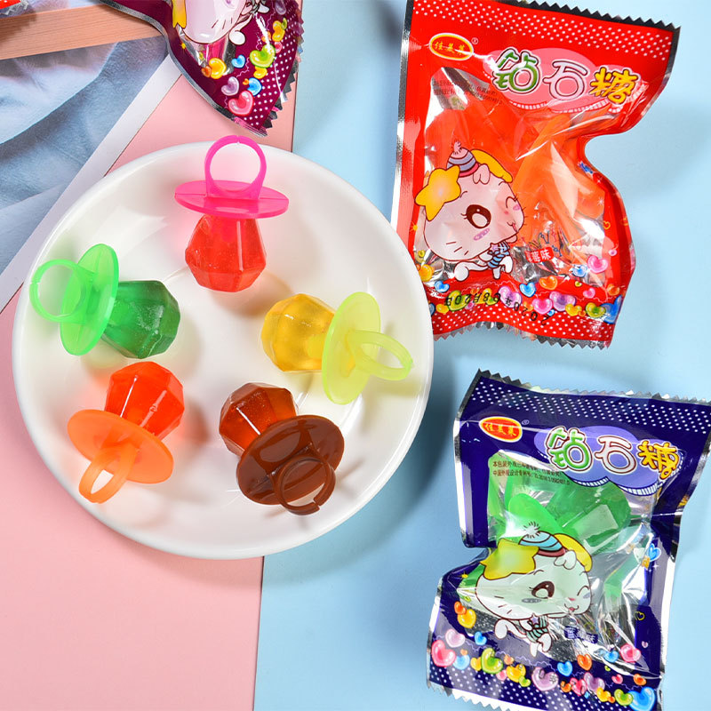 다이아몬드 모양 링 캔디 [1개]