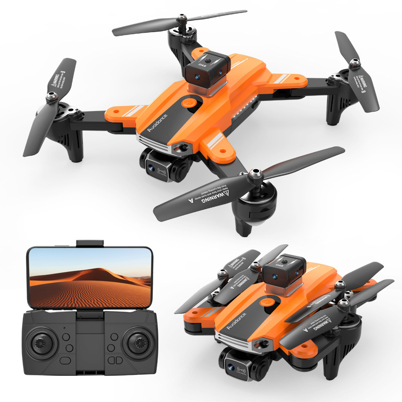 360 ° evitación de obstáculos inteligente GPS posicionamiento de flujo óptico plegable UAV HD fotografía aérea de cuatro ejes aviones de control remoto