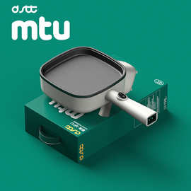 都市太太萌兔电煎锅家用鸡蛋烙饼煎饼锅插电不粘锅多功能电火锅