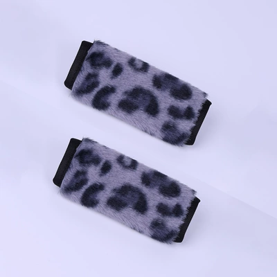 universal for all seasons, Other Automotive Interior Supplies - 2-gray-leopard-print-car-roof-pull-gloves