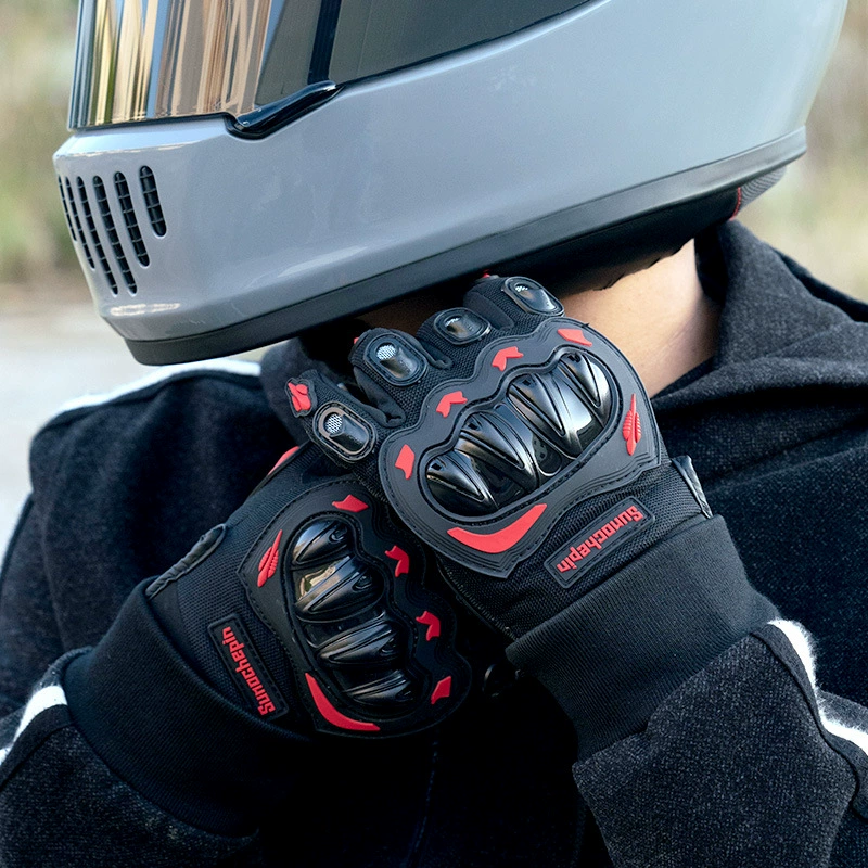 Мотоциклетные перчатки Four Seasons ударопрочные гоночные перчатки летние дышащие мотоциклетные Нескользящие перчатки Knight для мужчин и женщин