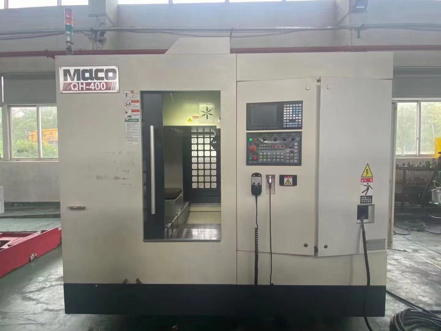 处理二手马特QH-400卧式加工中心二手马特400卧加