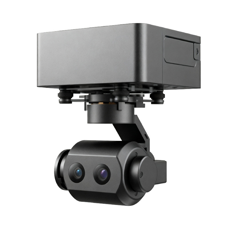 V55 Micro Three-Axis Ai Intelligent Recognition Pod 4K Hd Dual-Light Inspection Ptz with Target Tracking ≤10