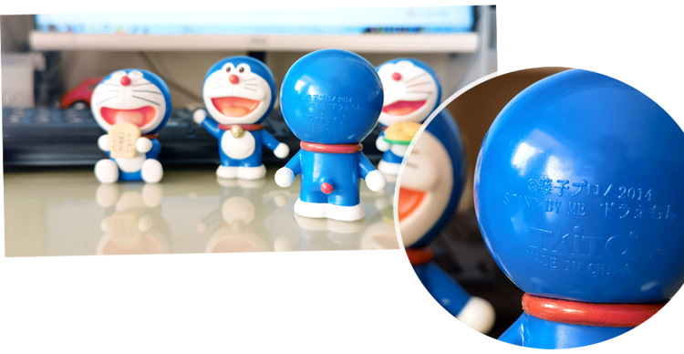 Cute Car Doll Ornaments, Creative Cartoon Car Interior Accessories, Car Center Console Decoration Supplies, Blue Fat Man Jingle