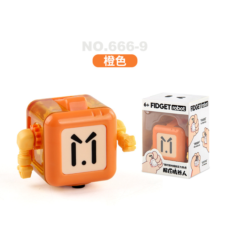 Venta caliente descompresión dedo cubo seis-lado prensa Flip Dados de descompresión nuevos juguetes de ventilación exóticos descompresión transfronteriza