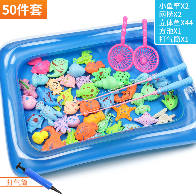 Fishing 50-piece square pool