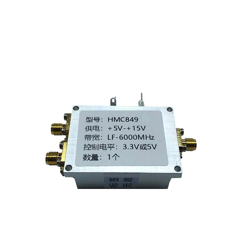 HMC849 단일 극 이중 던지기 DC-6GHZ 대역폭 높은 격리 60DB RF 스위치 모듈