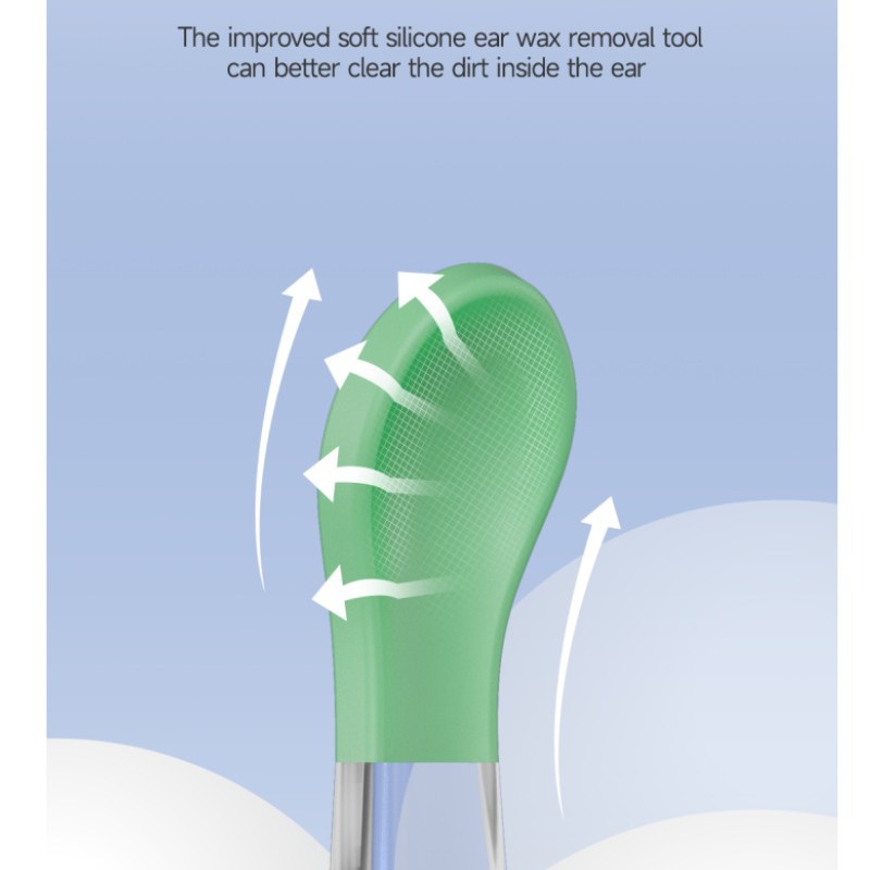 Lemeishi inalámbrico WiFi otoscopio visual oído recoger 3,9mm transfronterizo producto caliente alta clara visual oído recoger endoscopio
