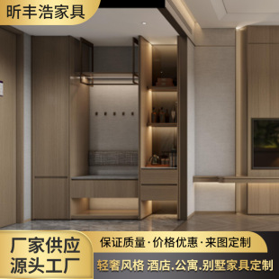 Foshan Hotel Furniture Manufacturer Modern Panel Hotel Room Full Set Business Hotel Suite Furniture