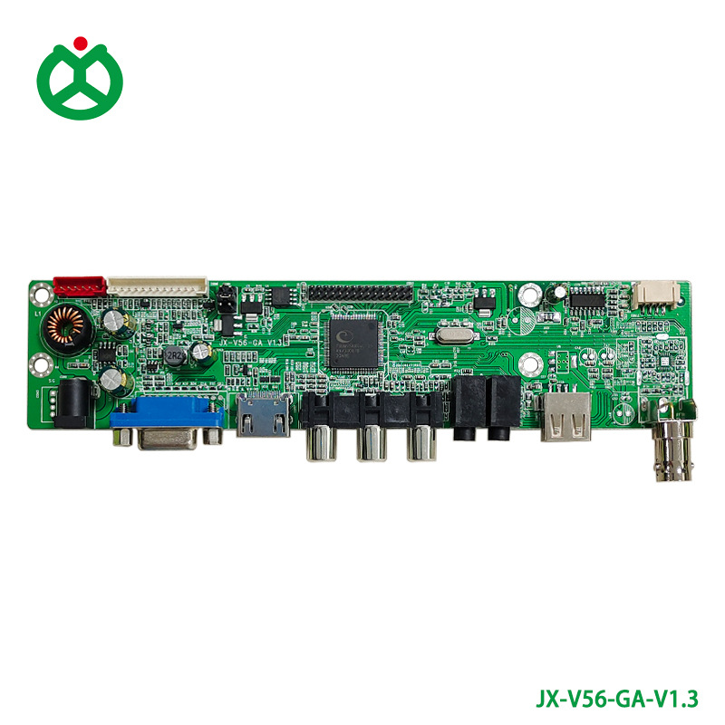晶心LVDS驱动板 液晶显示器主板 带HDMI VGA AV BNC信号输入功能