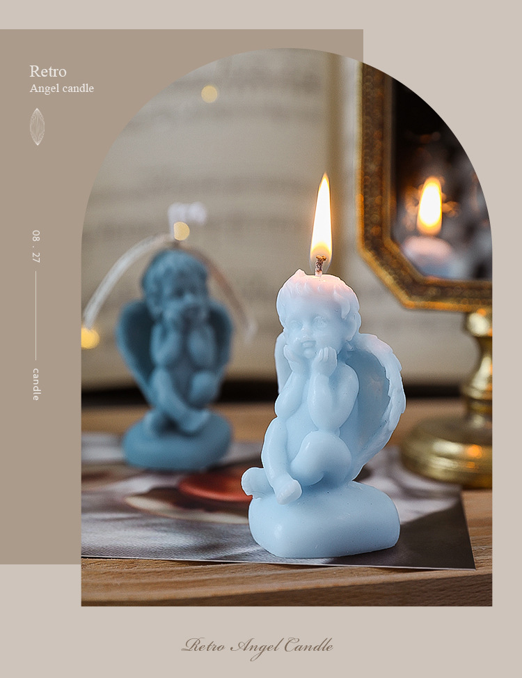 Fashion Angel Paraffin Candle 1 Piece display picture 6