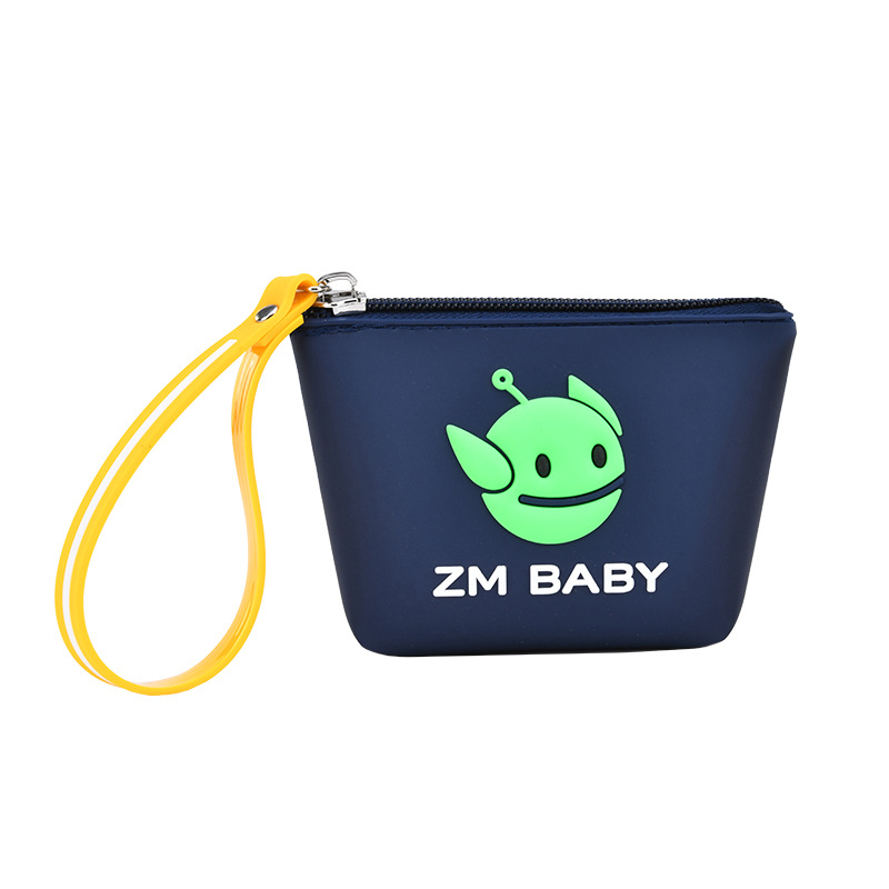 Bolsa para niños de dibujos animados lindo embrague pequeña billetera bolsa de almacenamiento monedero estudiante de escuela primaria ahorro bolsa pequeña logotipo imprimible