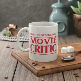 跨境马克杯Semi Professional Movie Critic Mug