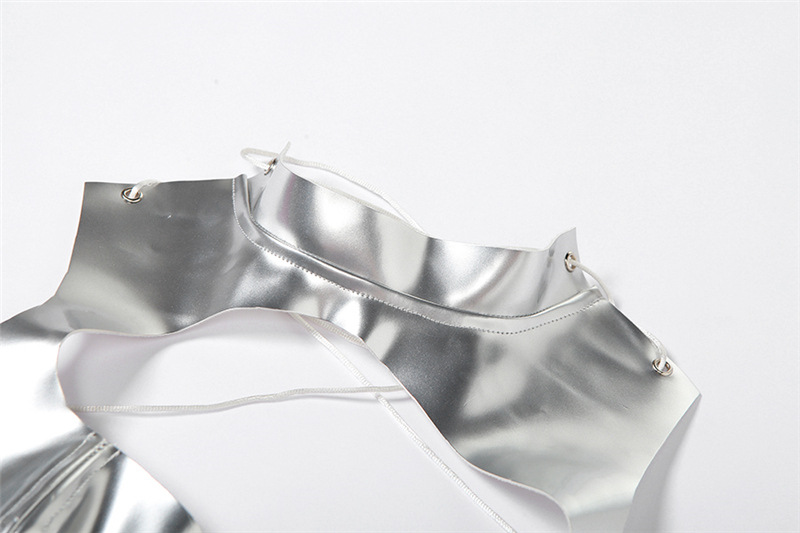 Title 9, Womens Faux Leather Slim Fit Hollow Backless L...