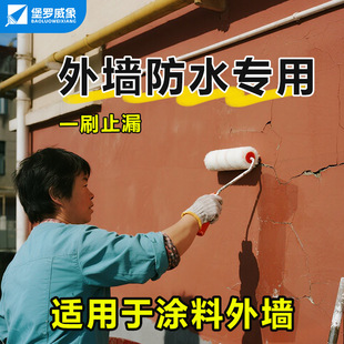 Factory straight hair transparent waterproof glue toilet kitchen free brick leak mending exterior wall roof window a brush to stop leakage