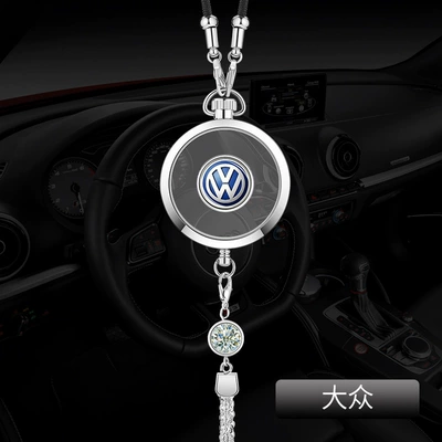 Car hanging, rearview mirror decorative pendants, and - volkswagen-silver-alloy-pendant-comes-with-1-bottle-of-blue-ocean-perfume