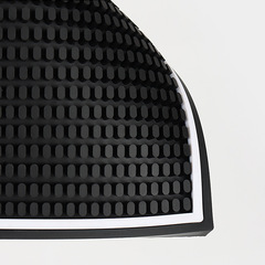 Bar drain mat insulation anti-slip mat bar coaster wine coaster pvc rubber mat square milk tea shop table mat