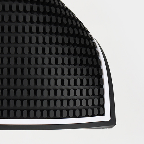Bar drain mat insulation anti-slip mat bar coaster wine coaster pvc rubber mat square milk tea shop table mat