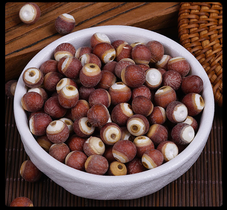 Qian Shi (Euryale ferox) Dried Gorgon Nut Puffs — Food-Herb Grain for Congee & Wellness Tea preparation