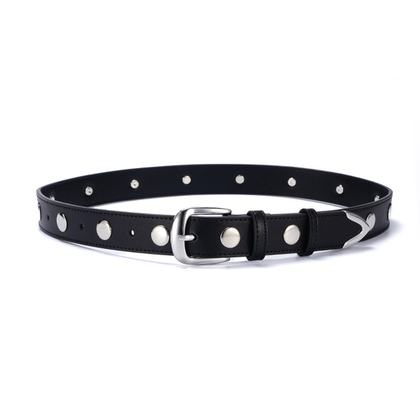 double-sided quality leather belt