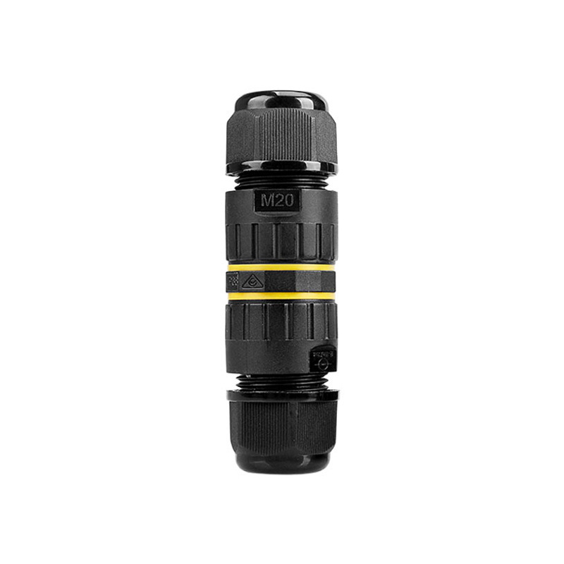Cable Butt Joint M20 Wire Binding Post Led Lamp Ip68 Waterproof Round Connector Outdoor Power Connector