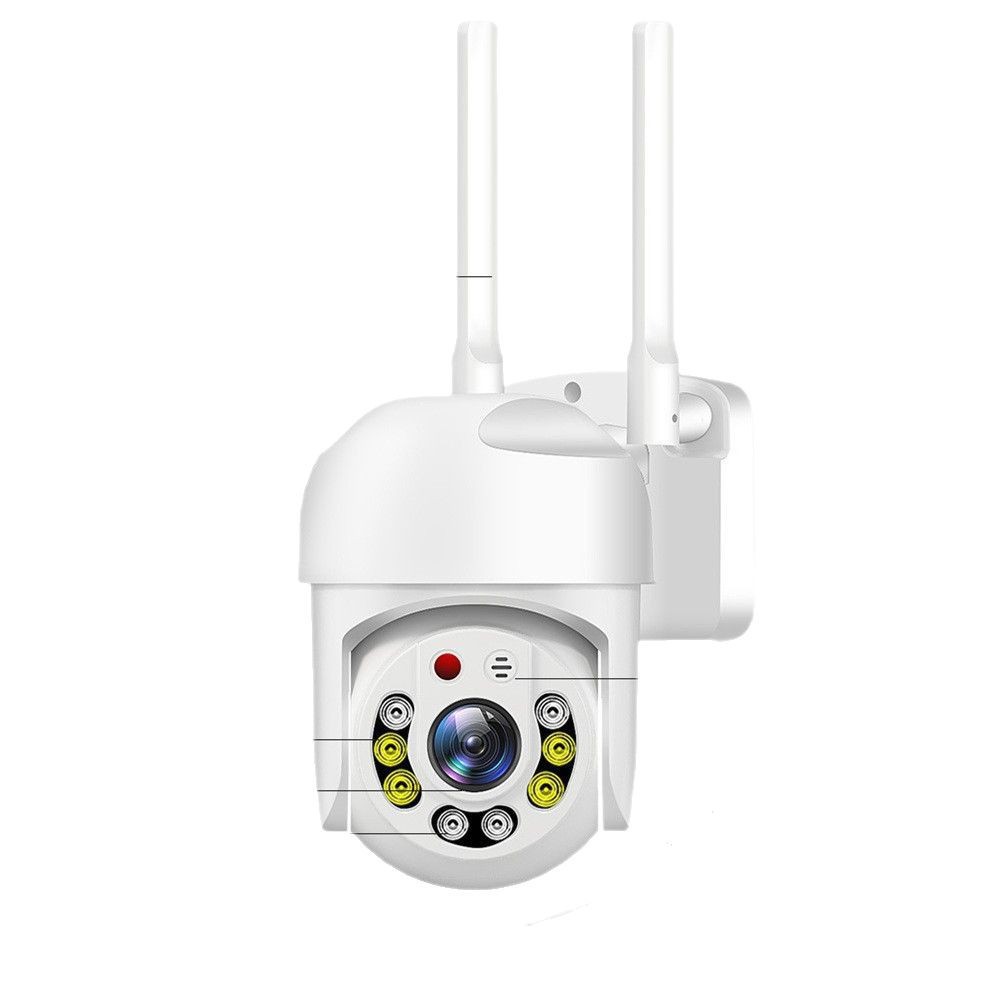 Cámara de Seguridad Inalámbrica WiFi para Exteriores, Modelo Y2, con Soporte de Antena Dual, Resistente al Agua