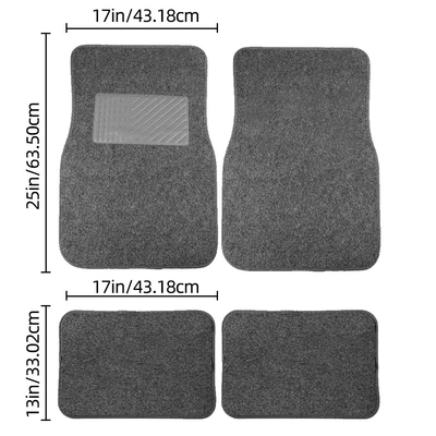 Universal Foot Pad, Non-Slip, Dirt-Resistant, All-Weather Car Seat