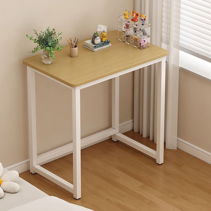 Small Rectangular Table for Home Use, Bedroom Single-Person Office Desk, Long Table, Work Desk, Simple Study Table, Living Room Storage Shelf