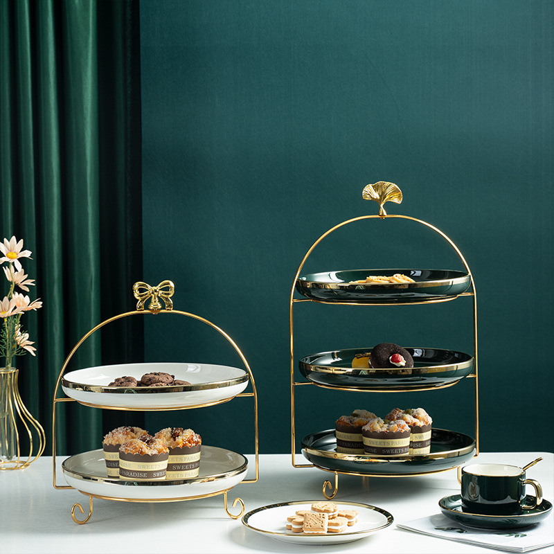 甜品架+盘