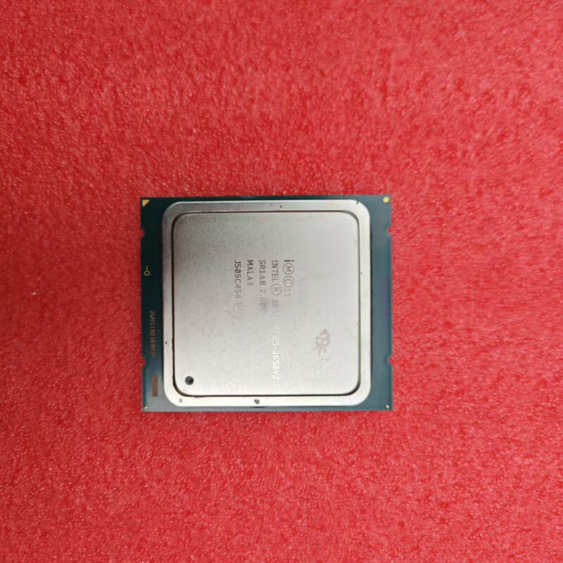 Disassembled E5 Xeon 2650V2 Cpu Gaming Office Server Processor 8 Cores 16 Threads Second-Hand Cpu