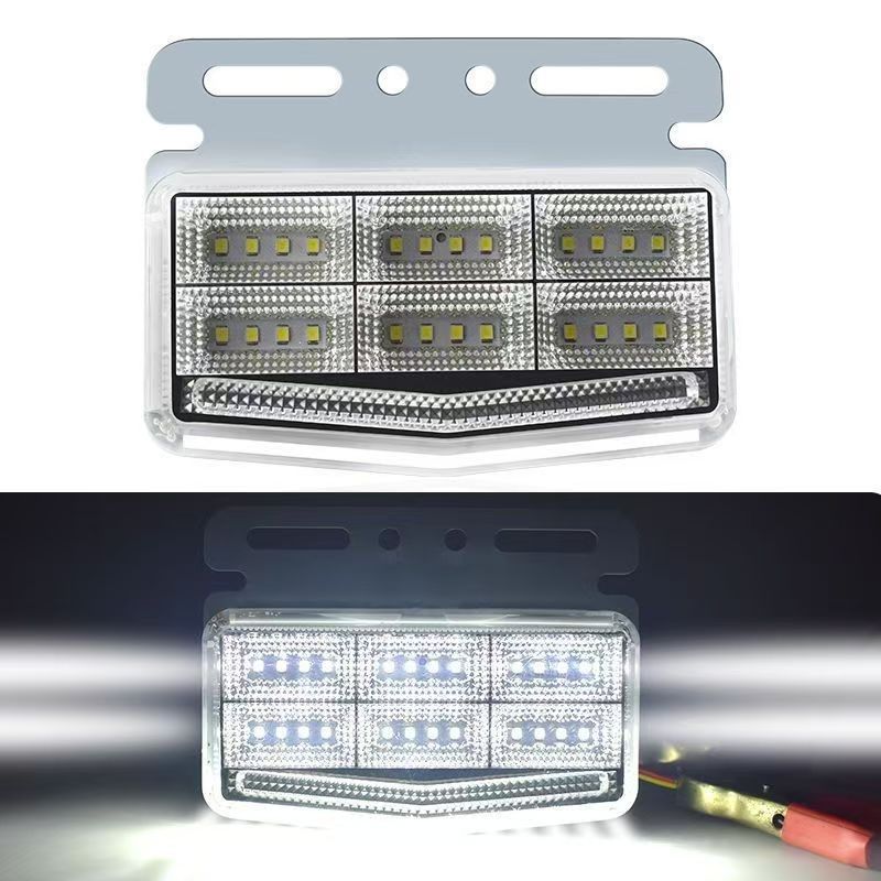 Li Yao Truck LED Side Light Trailer Side Light 24V Marker Light Turn Signal (Width indicator light) - large-field-of-view-side-light-24v-white