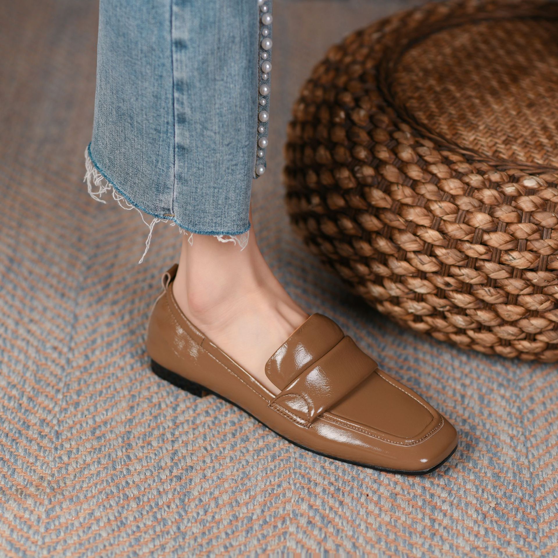 靴 Koji Kuga Chainsaw Toe Heel Loafer Koji Kuga Chainsaw Toe