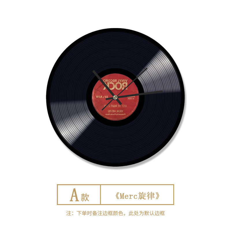 A [UV 조각 + 예술적인 시계 페인팅 + 블랙 핸즈]