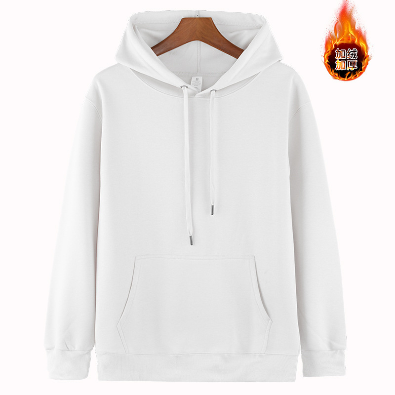 400g suéter con capucha para hombre pesado otoño e invierno sudadera con capucha suéter de algodón de manga larga camisa de manga larga chaqueta de tendencia