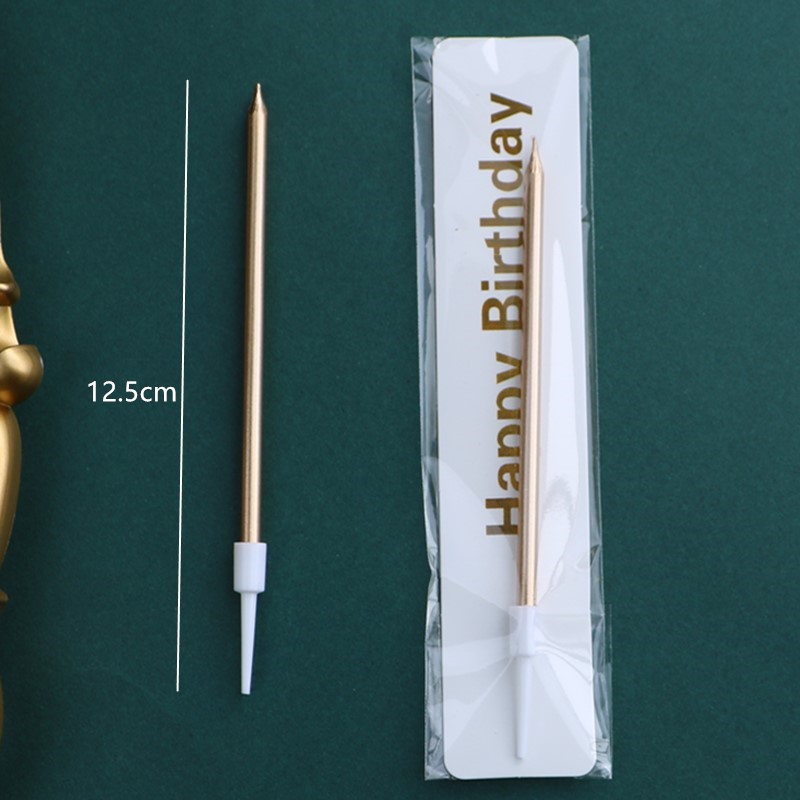 50 velas digitales de oro para el pastel de cumpleaños en caja independiente plata curva decoración de mesa de postres