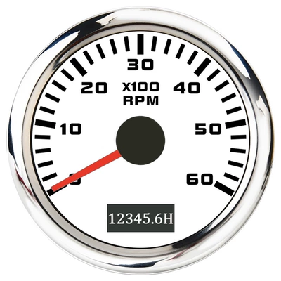 tachometer and boats, 12V 24V, for